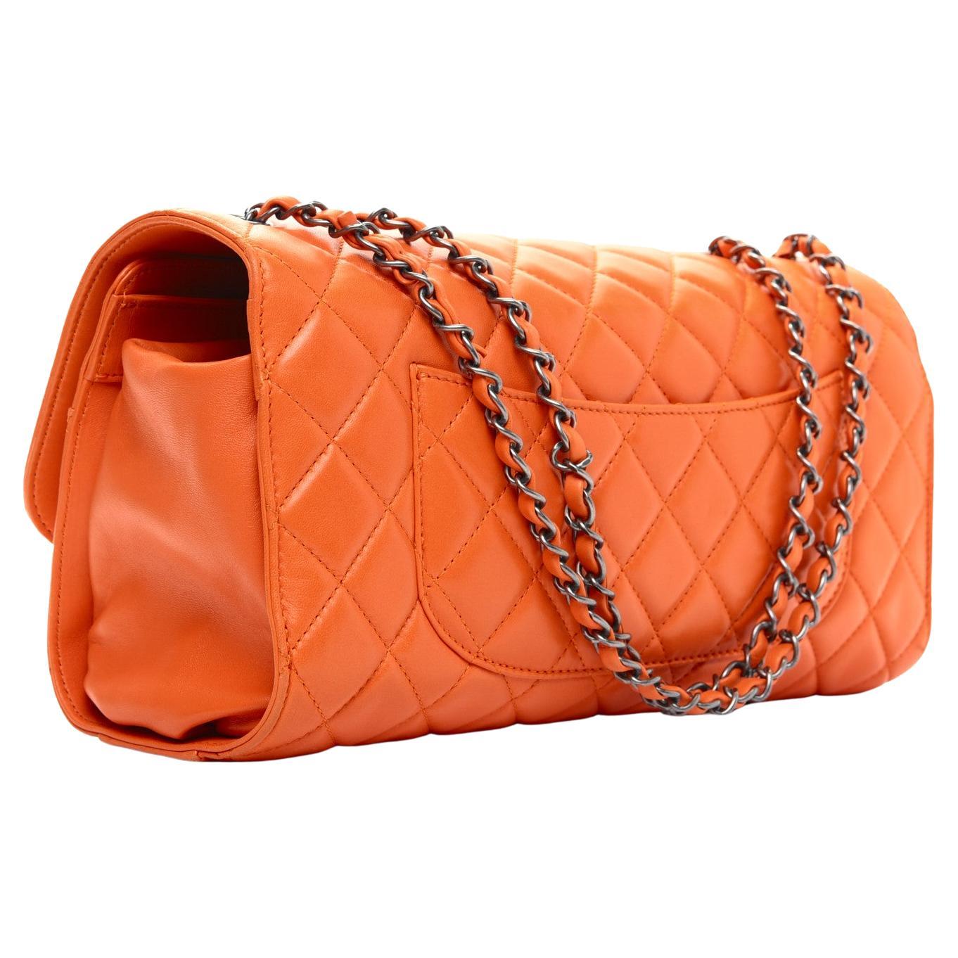 chanel bag orange