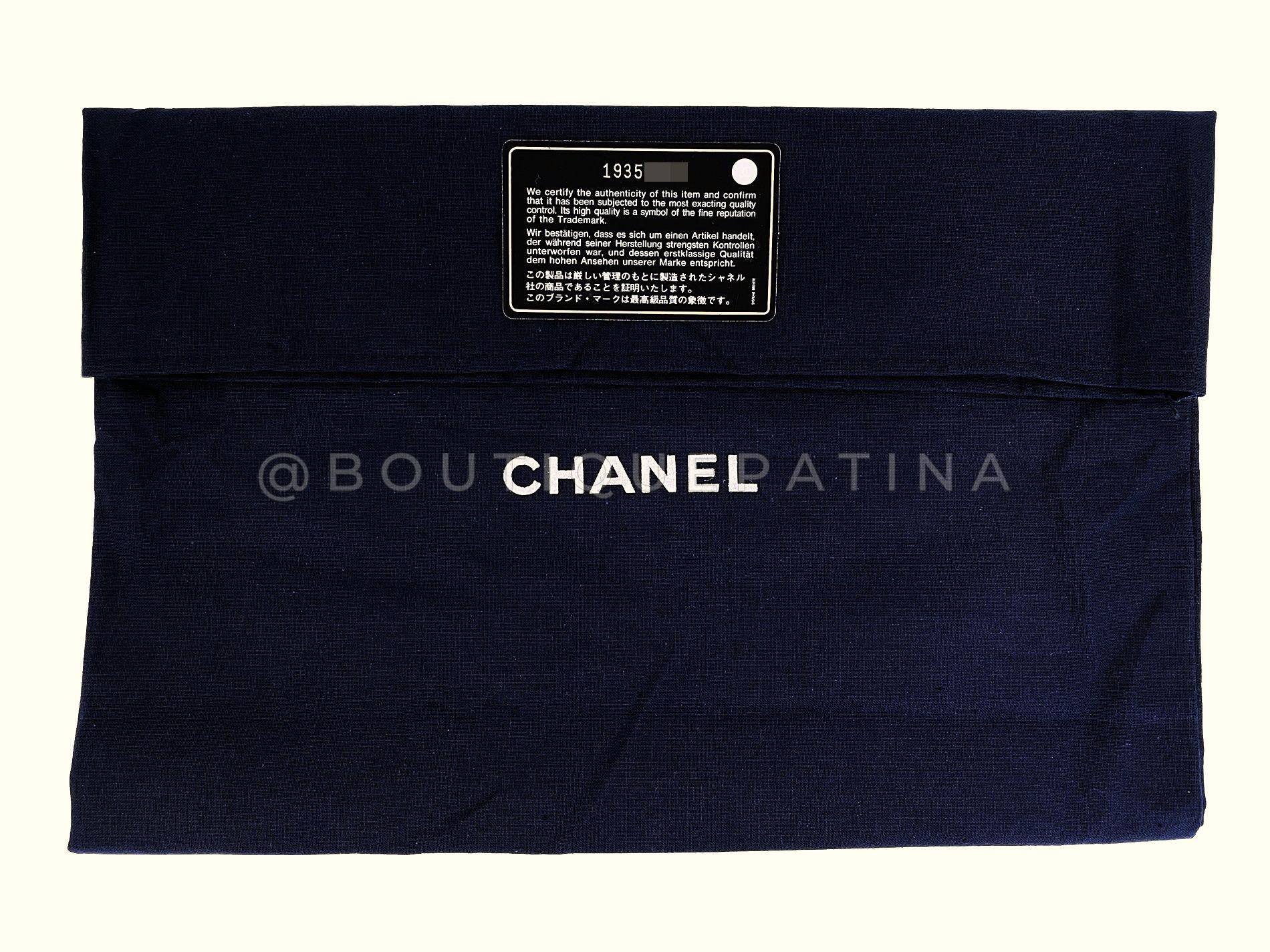 Chanel 2014 Rouge Coco Sailor Pearl Medium Classic Double Flap Bag GHW 68029 en vente 9
