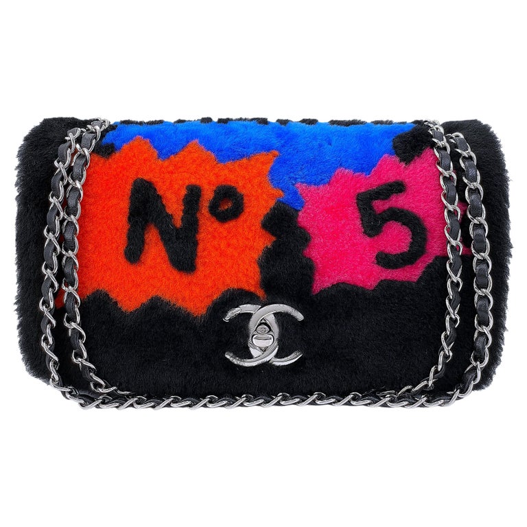 Chanel Limited Edition Pop Art Shearling Flap Bag - AWL2830 – LuxuryPromise