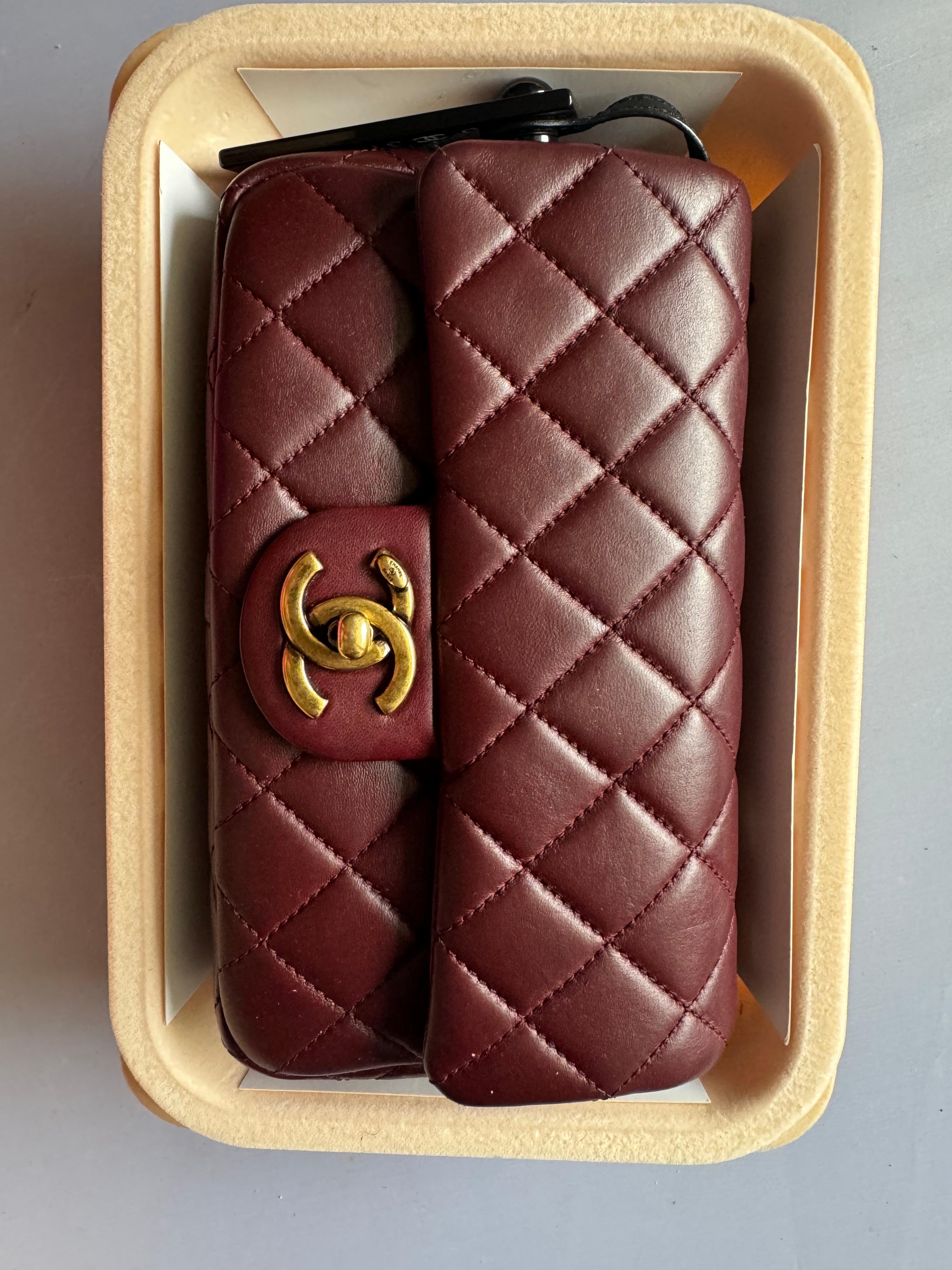 chanel meat packaged flap bag