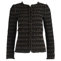 Chanel 2014 Tweed Wool Blend Jacket