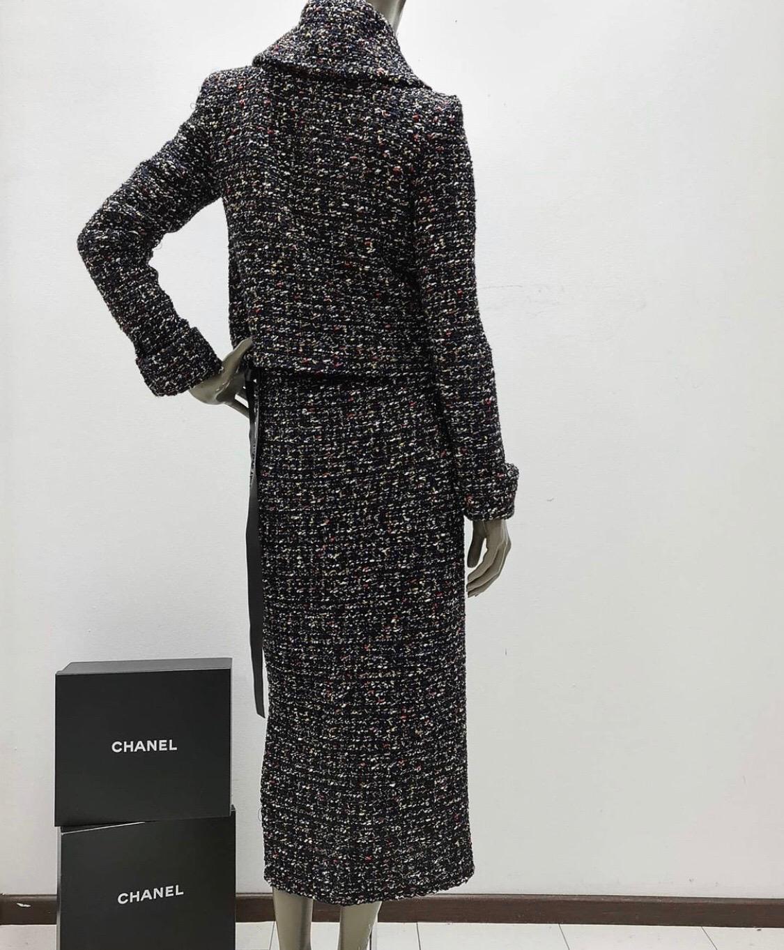 Women's Chanel  2015  Fantasy Tweed Skirt Suit