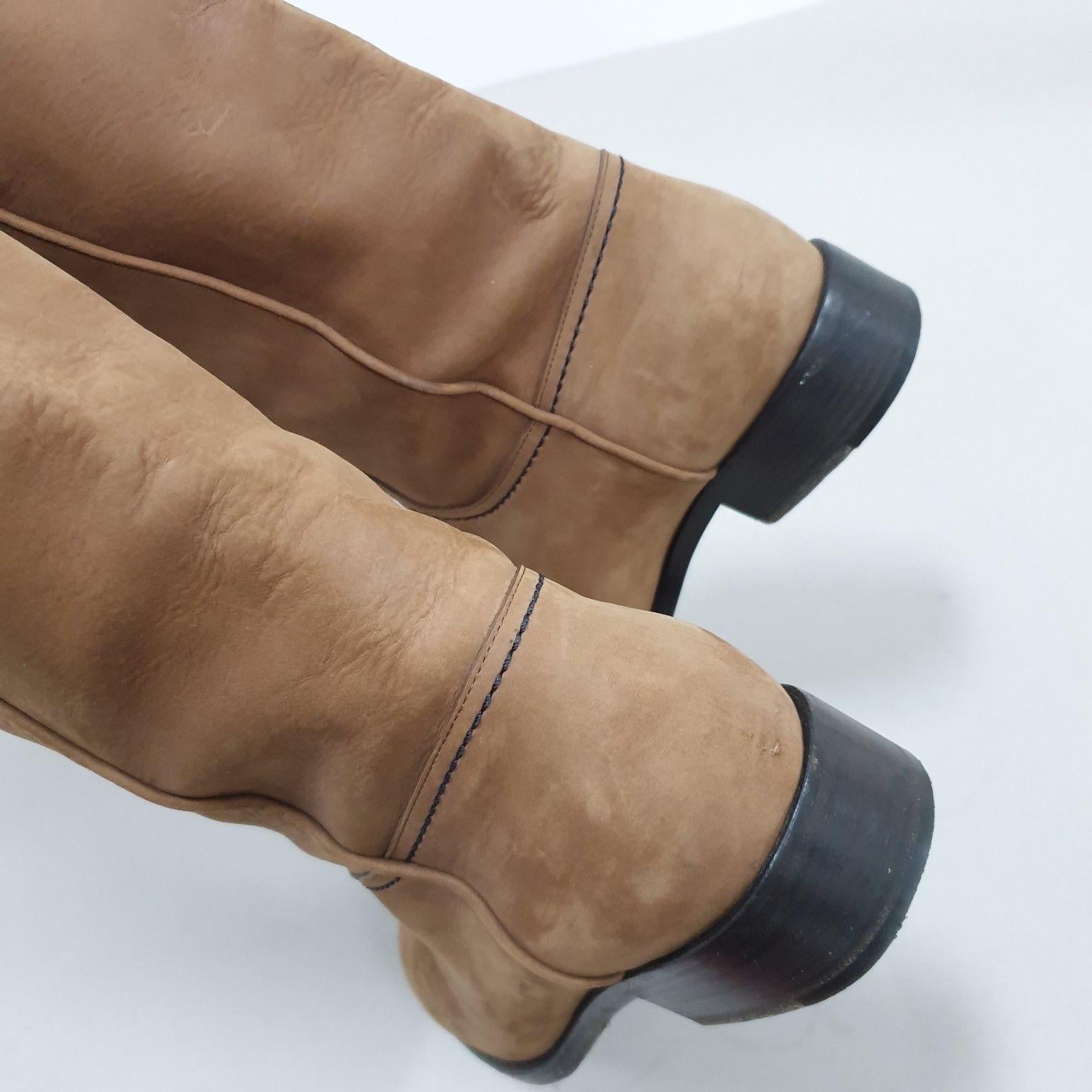 Chanel 2015 Interlocking CC Logo Riding Boots 7