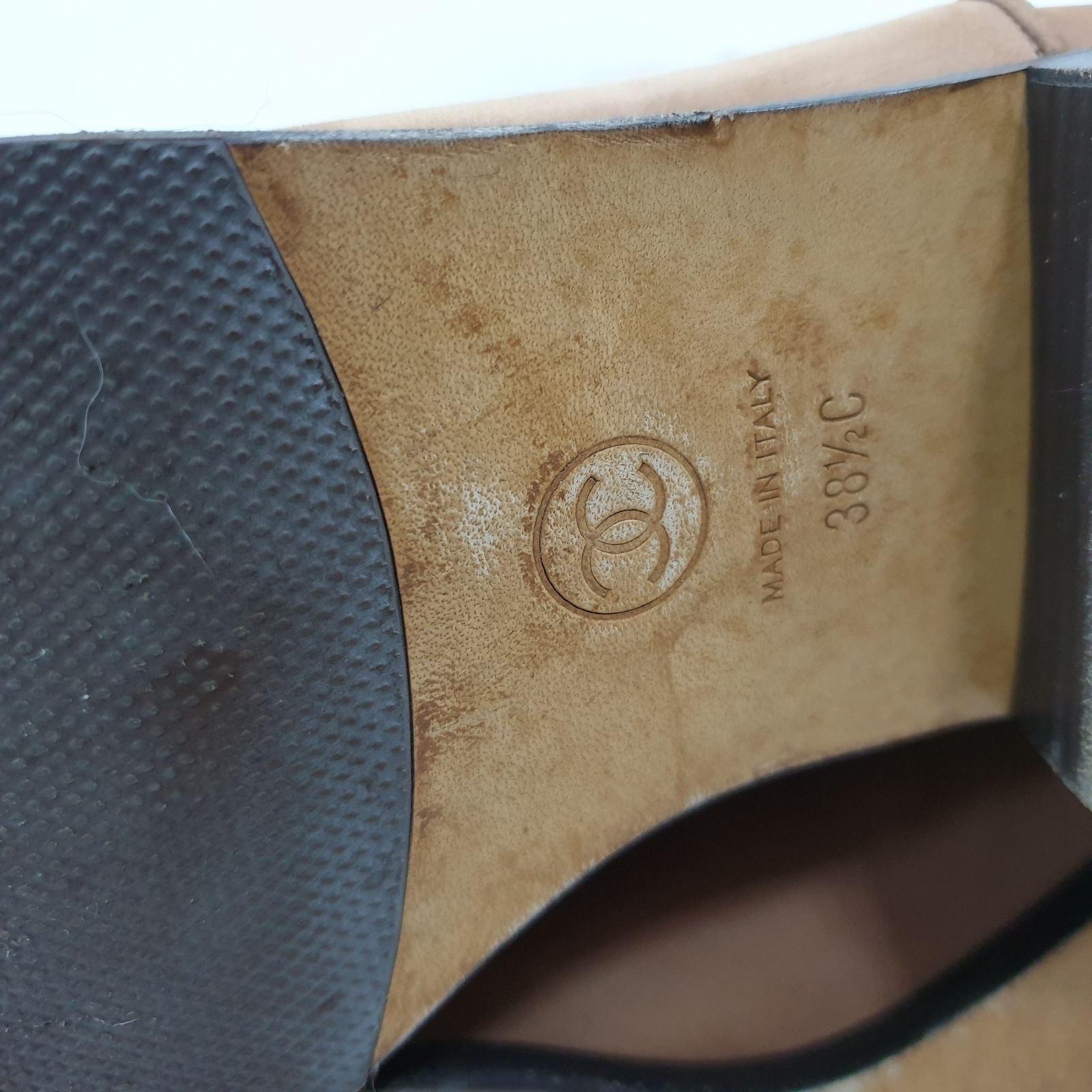 Chanel 2015 Interlocking CC Logo Riding Boots 13
