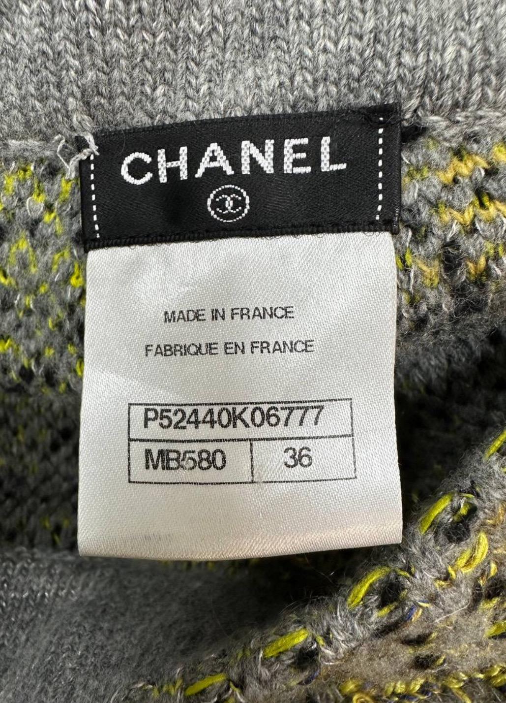 Chanel 2015 Falda a la rodilla Sz.36 en venta 2