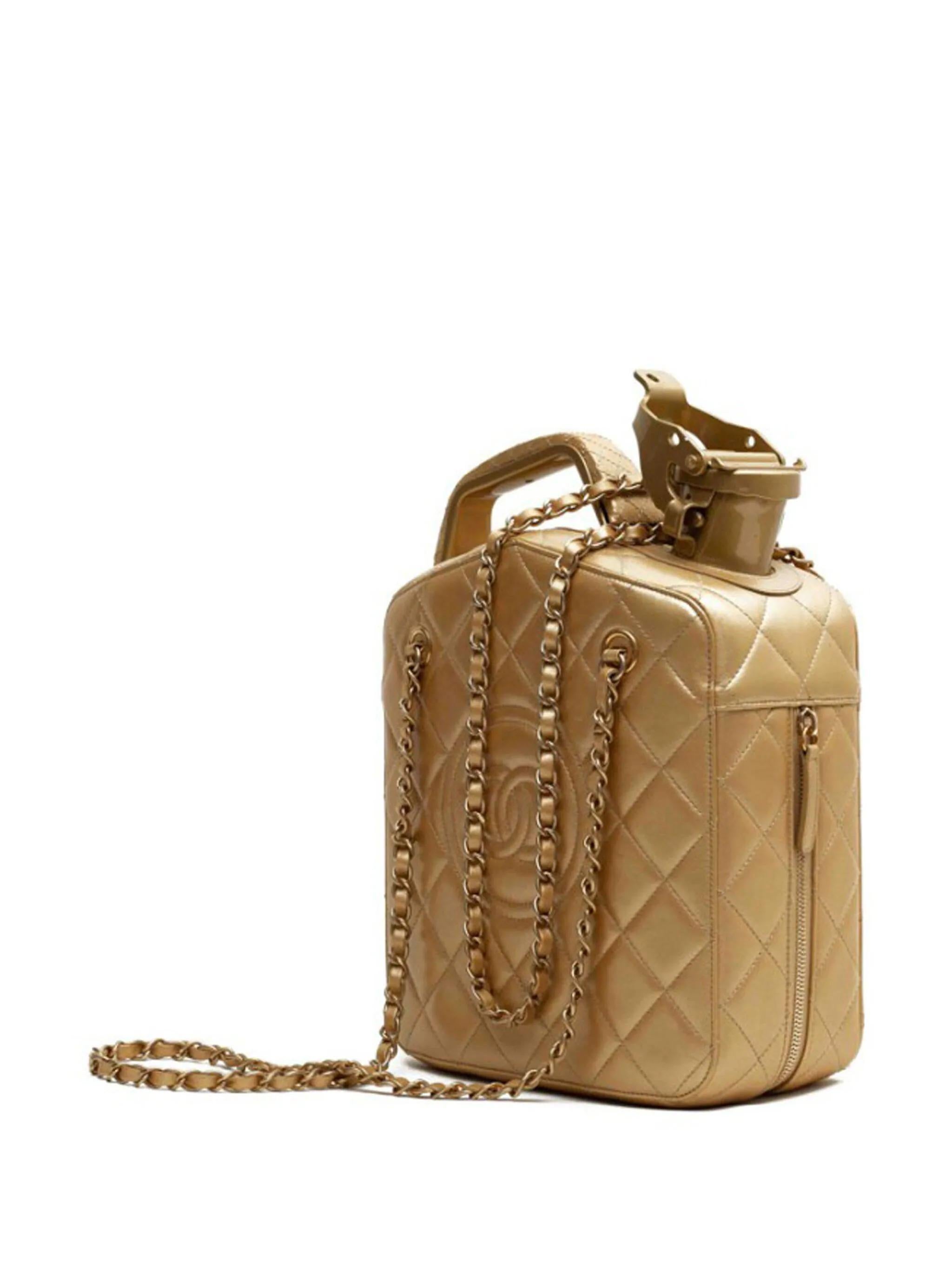 Chanel 2015 Paris Dubai Night Gas Tank Jerry Can Statement Bag Collector's Item For Sale 2