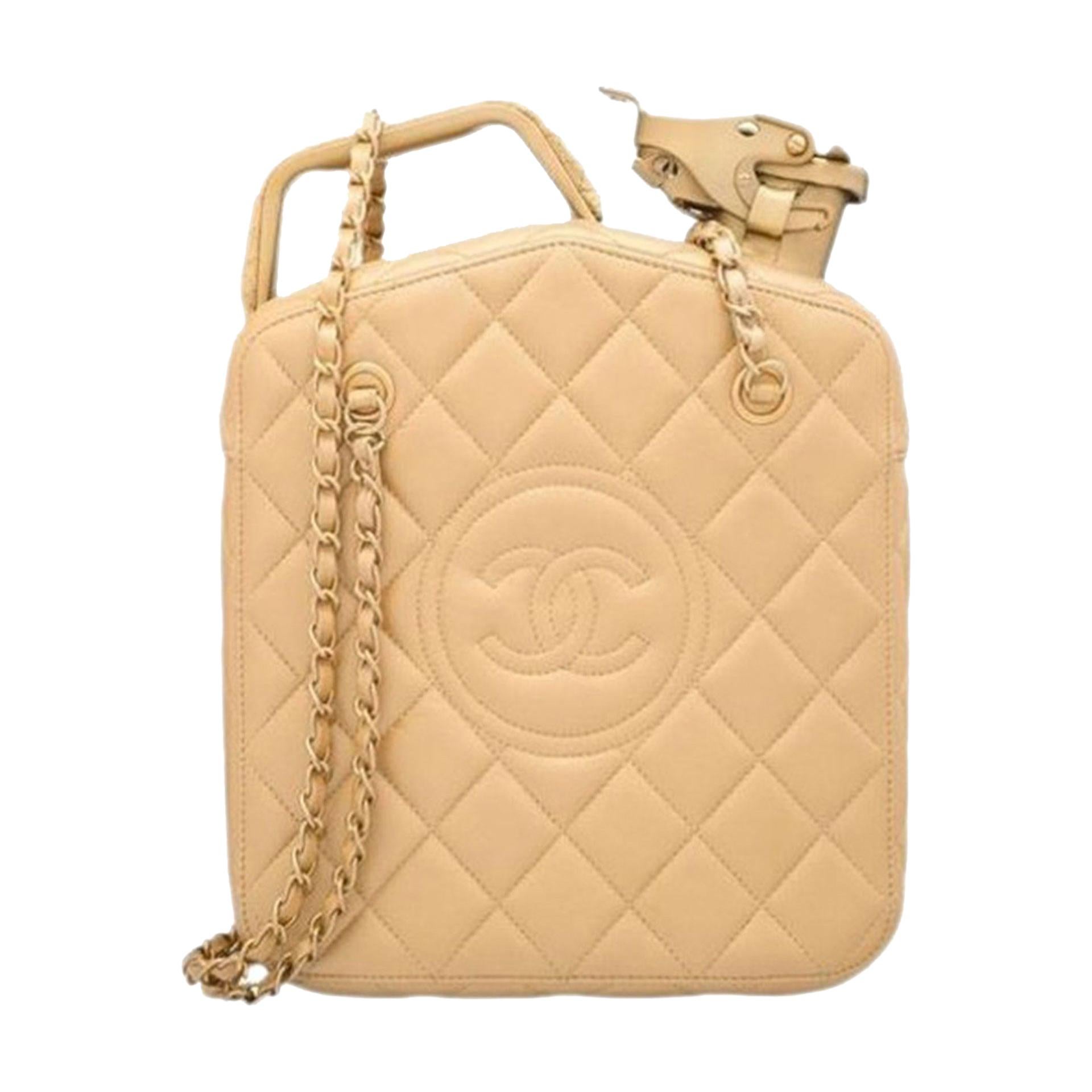 Chanel 2015 Paris Dubai Night Gas Tank Jerry Can Statement Bag Collector's  Item For Sale at 1stDibs
