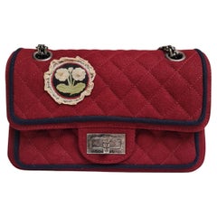Chanel Wool Flap Bag - 9 For Sale on 1stDibs  chanel wool bag, wool chanel  bag, chanel bag wool