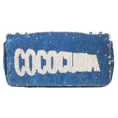 Chanel 2016-17 Navy Paris-Cuba Coco Sequin Shoulder Bag