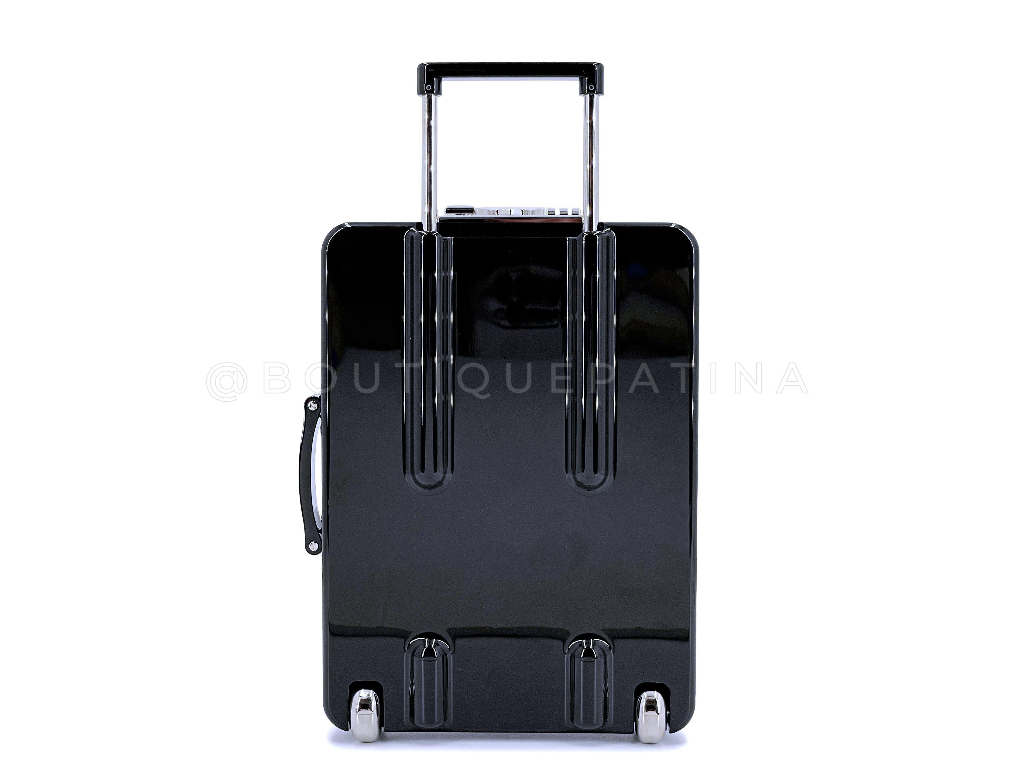 Chanel 2016 Airlines Evening In The Air Trolley Minaudière Bag Black 67163 For Sale 2