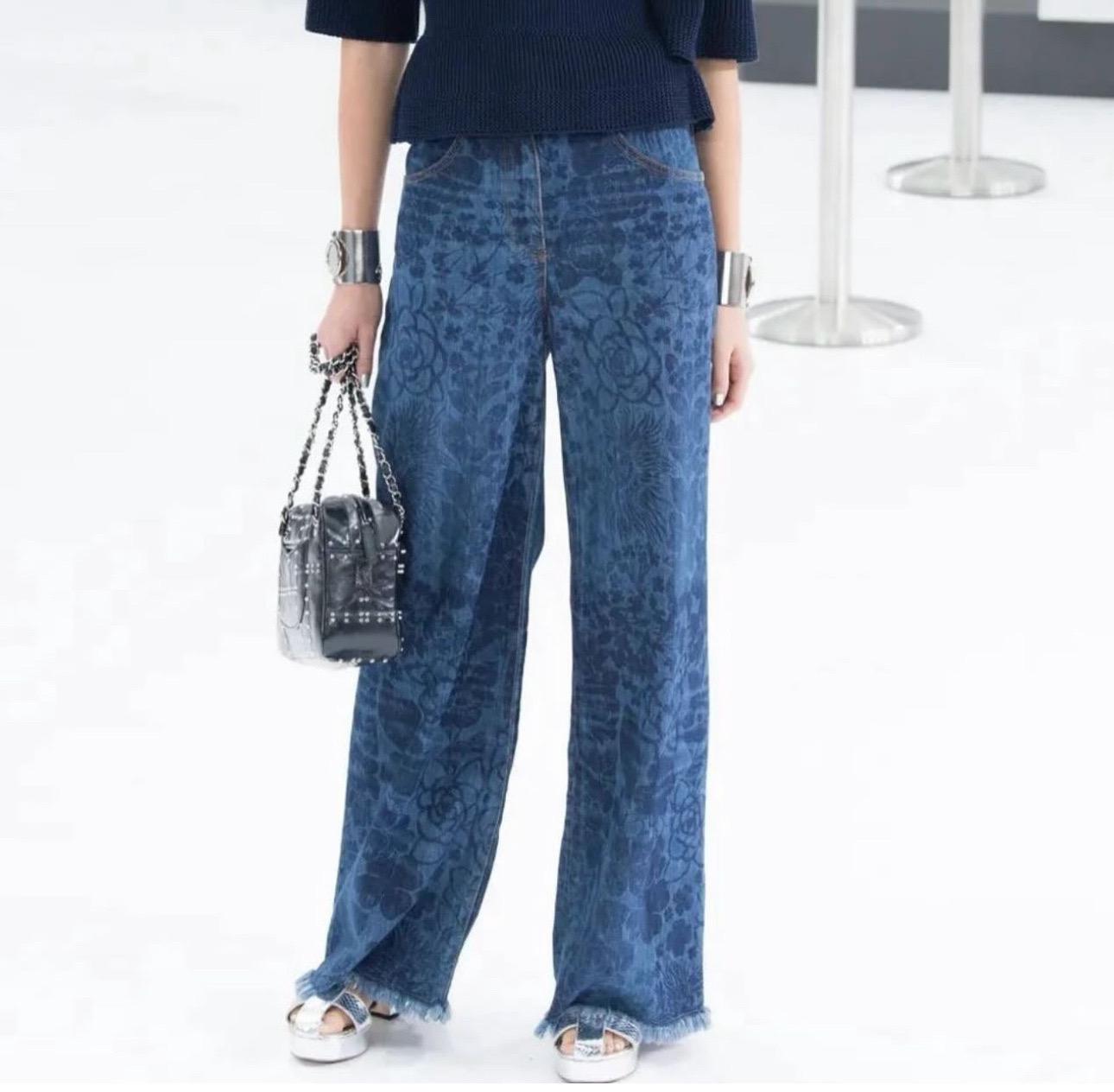 Chanel 2016 Camellia Jeans 2