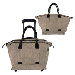Chanel 2016 Chic Taupe Beige Travel Carry-On Trolley Gepäcktasche Set aus zwei Taschen