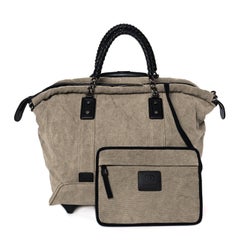 Chanel 2016 Coco Cocoon Carry Suitcase On Trolley Travel Beige Luggage Bag