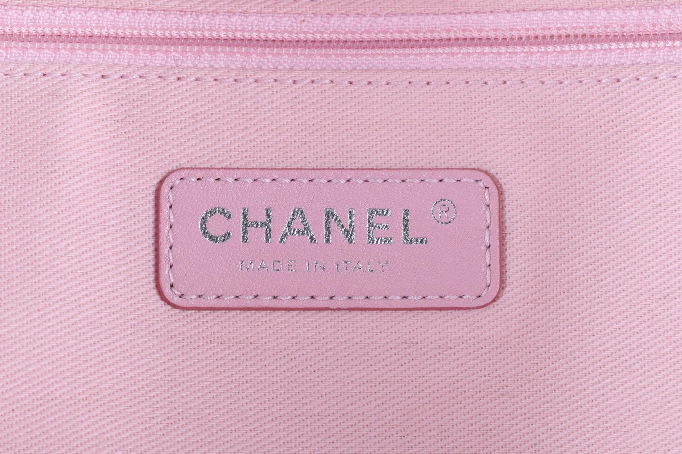 Chanel 2016 Deauville Extra Large Canvas And Leather Tote Bag 8
