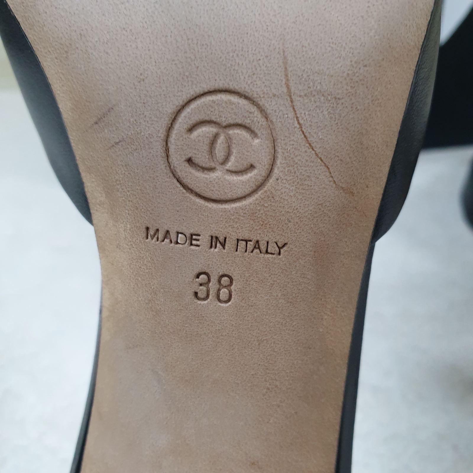 Women's Chanel 2016 Interlocking CC Logo Mules  For Sale