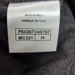 CHANEL 2016 Rome Lurex Tweed Belted Coat Size 38