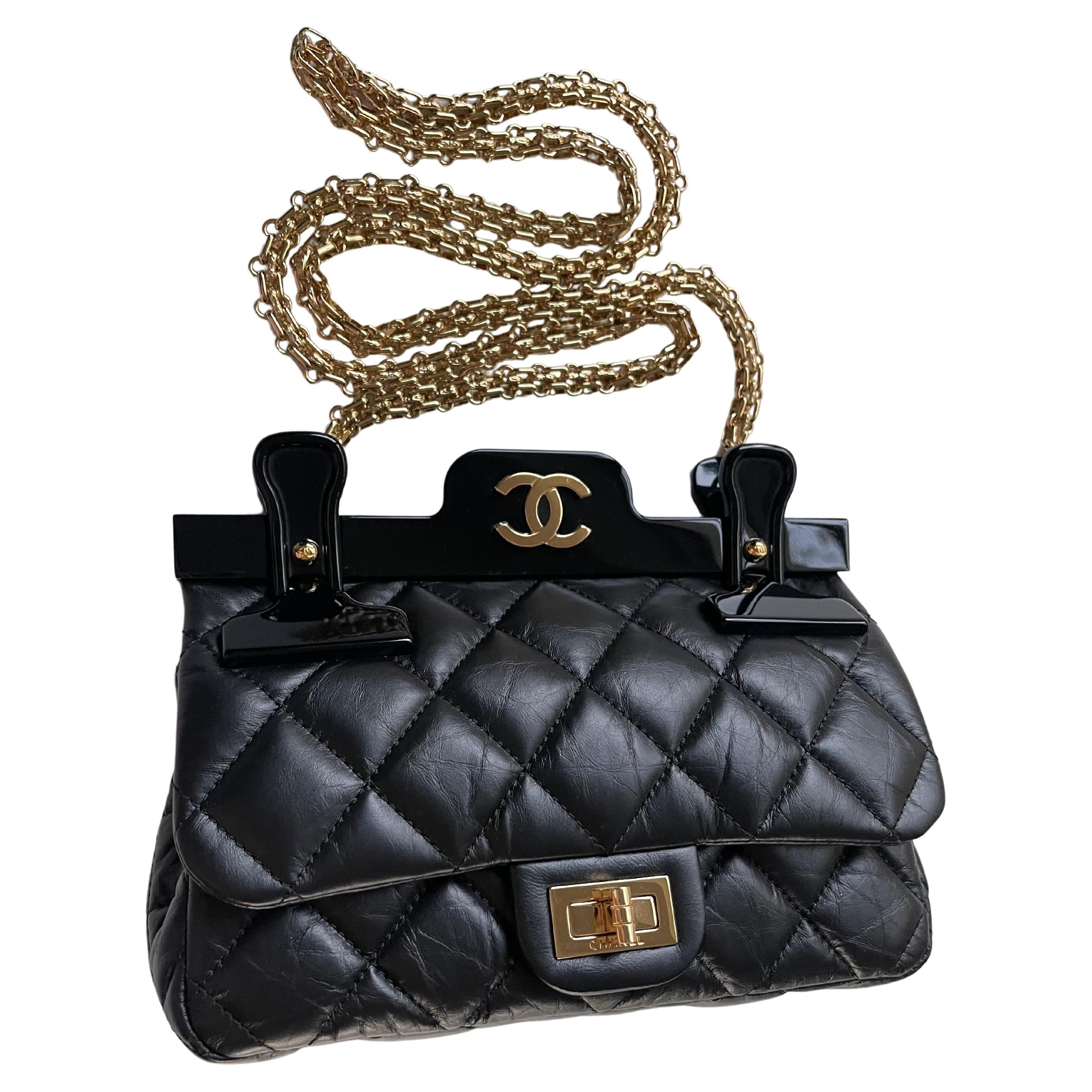 Chanel 2016 Runway Rare Small Hanger Limited Edition Reissue Classic Flap Bag For Sale 10