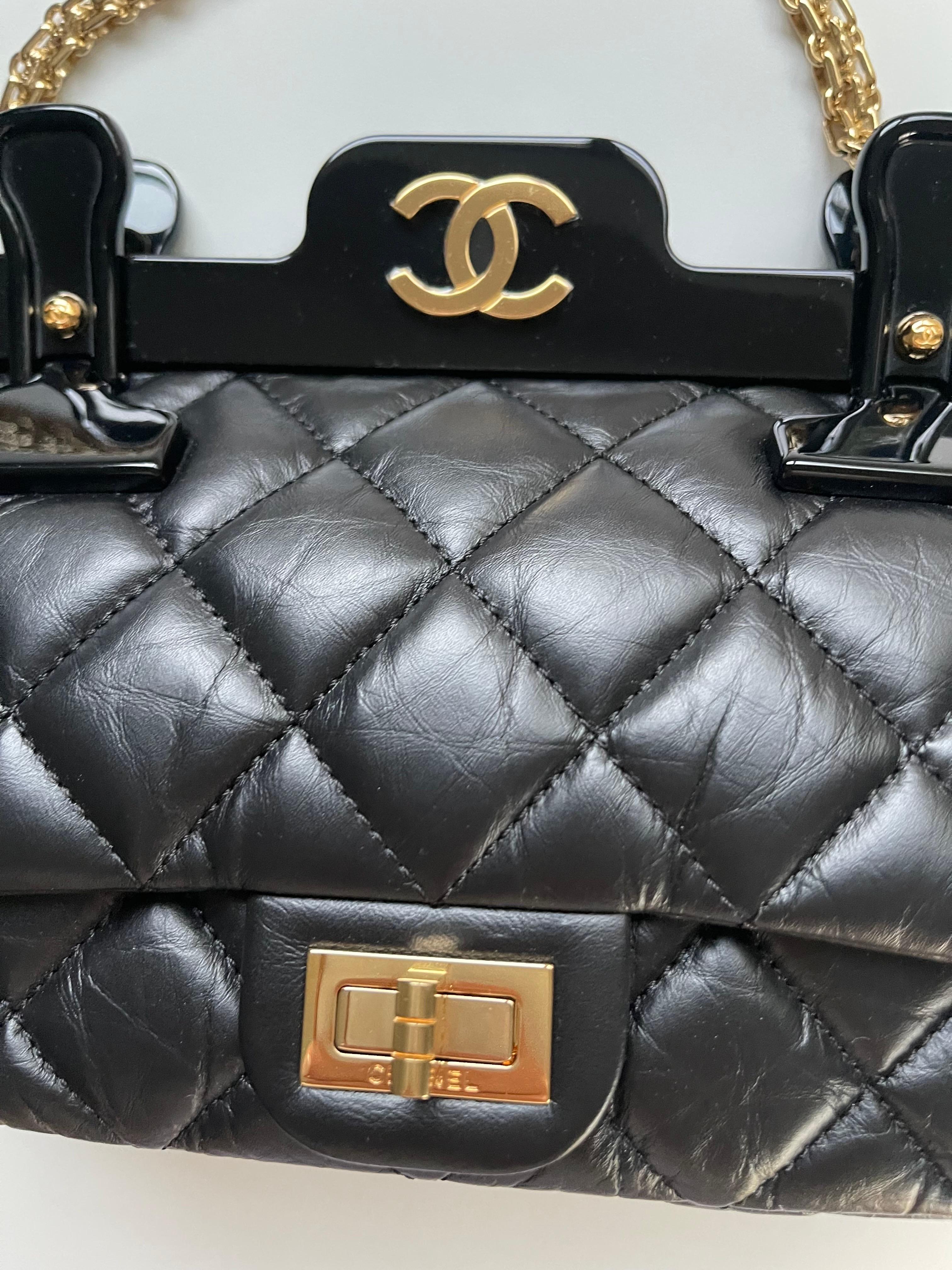 Chanel 2016 Runway Rare Small Hanger Limited Edition Reissue Classic Flap Bag For Sale 11