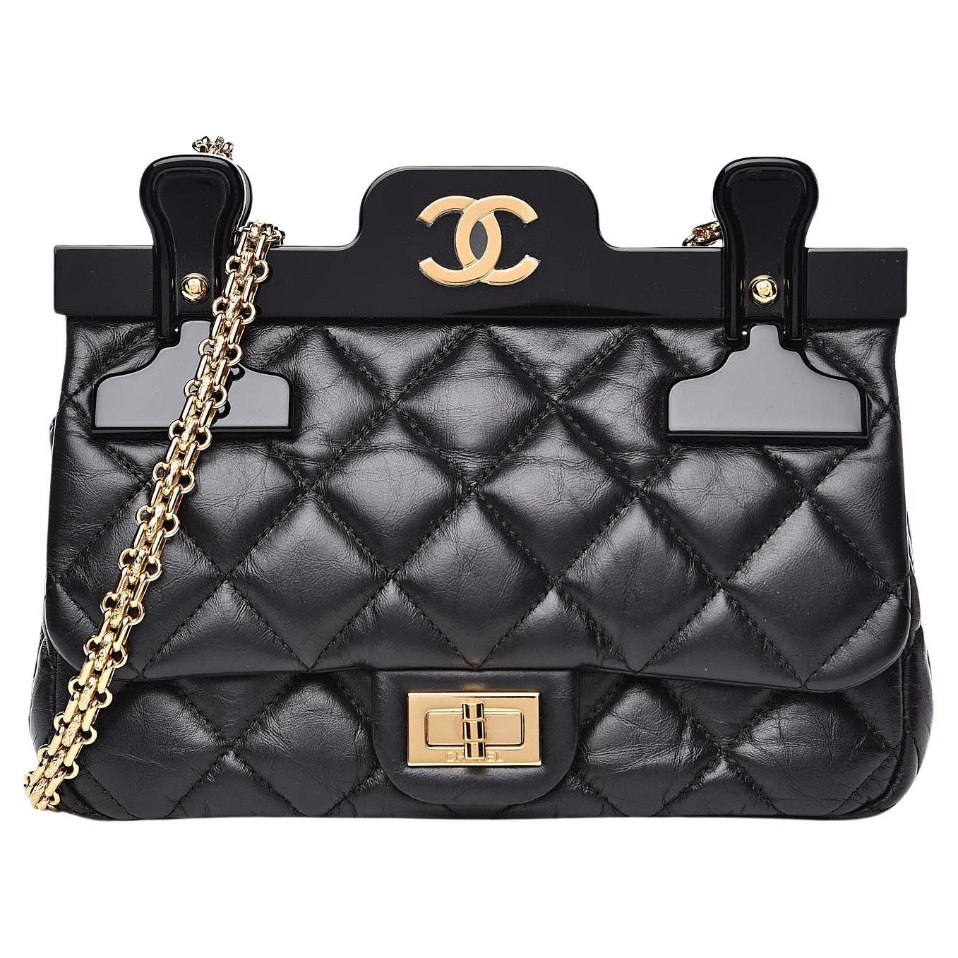 Chanel 2016 Runway Rare Small Hanger Limited Edition Reissue Classic Flap Bag For Sale