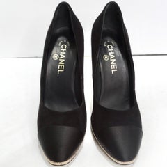 Chanel 2016 Suede Pumps
