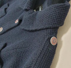 Chanel 2016 Tweed Navy Blue Dress