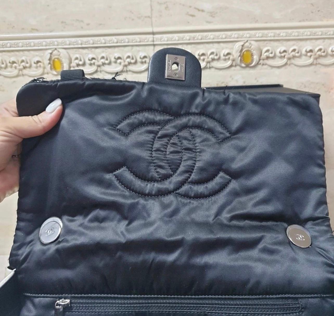 Women's Chanel 2017 Astronaut Essentials Tweed Flap Bag