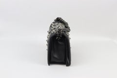 Chanel 2017 Boy Small Led Embellished Leather Shoulder Bag