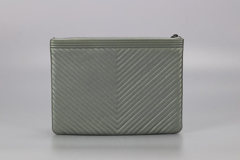Chanel Chevron O Case - For Sale on 1stDibs