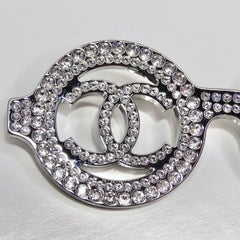 Chanel 2017 Crystal Sunglases Brooch