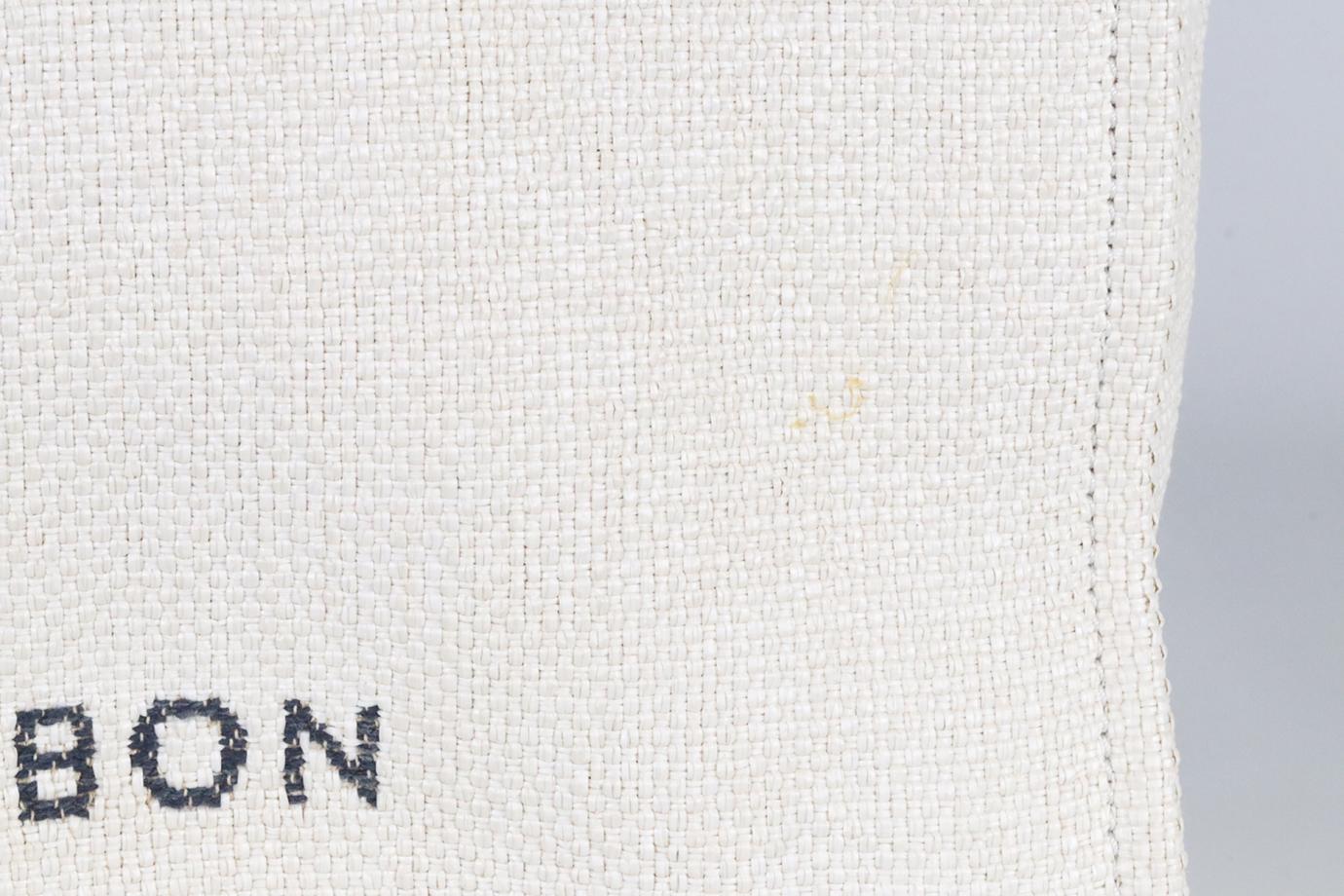 Chanel Deauville grand sac cabas en toile et cuir 2017 en vente 4