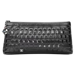 Used Chanel 2017 Limited Edition Metiers de Arts Keyboard Clutch