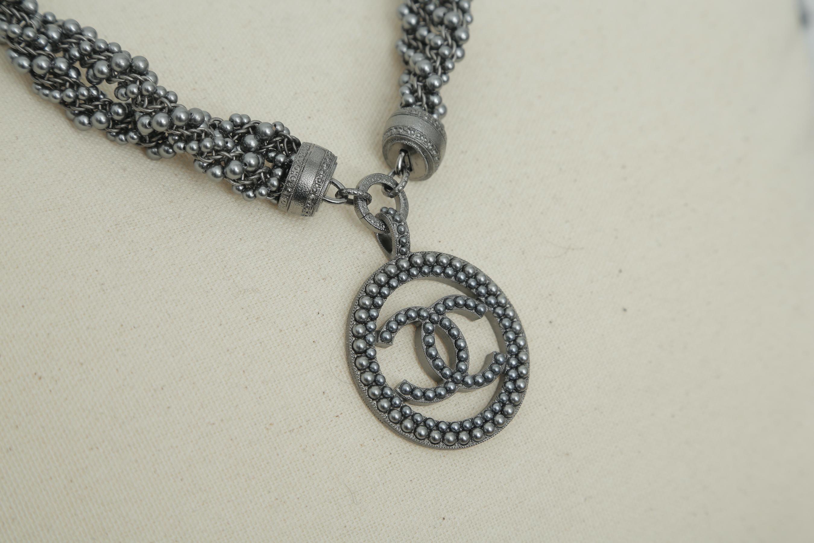 chanel ruthenium necklace