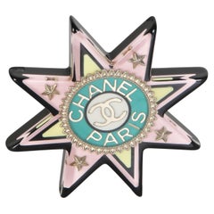 Chanel 2017 Resin Star Brooch