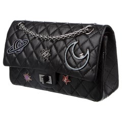 Chanel 2017 Space Reissue Charms ICon Mademoiselle Flap Bag Edizione Limitata