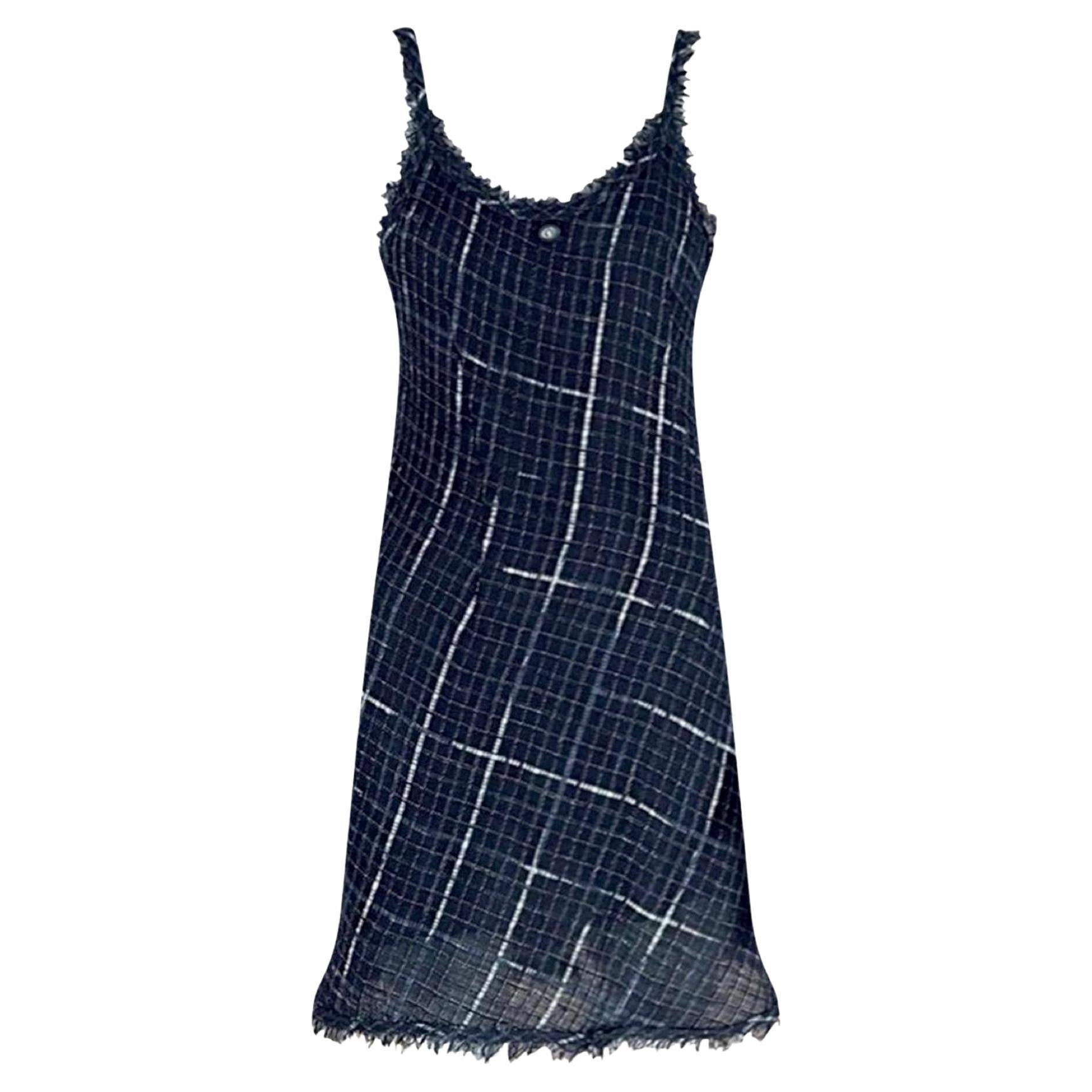 BD Junior Navy Tweed dress