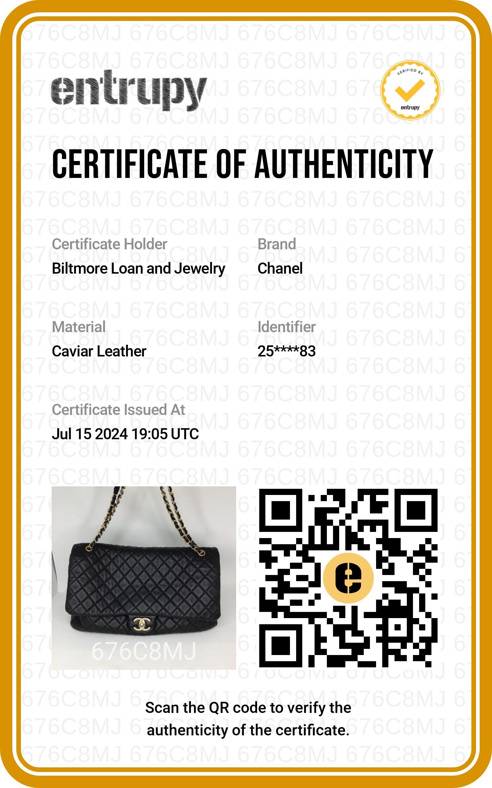 Chanel 2018 Calfskin Quilted XXL Travel Flap Bag Black 5