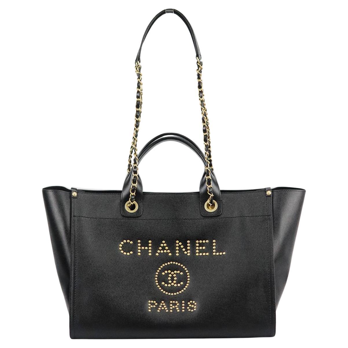 Chanel Deauville Tote Bag - 5 For Sale on 1stDibs | chanel deauville tote  inspired, chanel deauville tote brown, chanel inspired tote bag