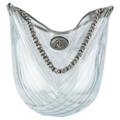 Chanel 2018 Borsa a tracolla Hobo in PVC e pelle