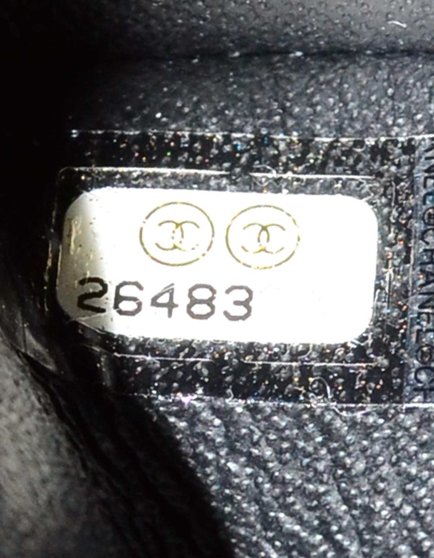 Chanel 2018 Metallic Black Chevron Quilted Rectangular Mini Flap Crossbody Bag 4