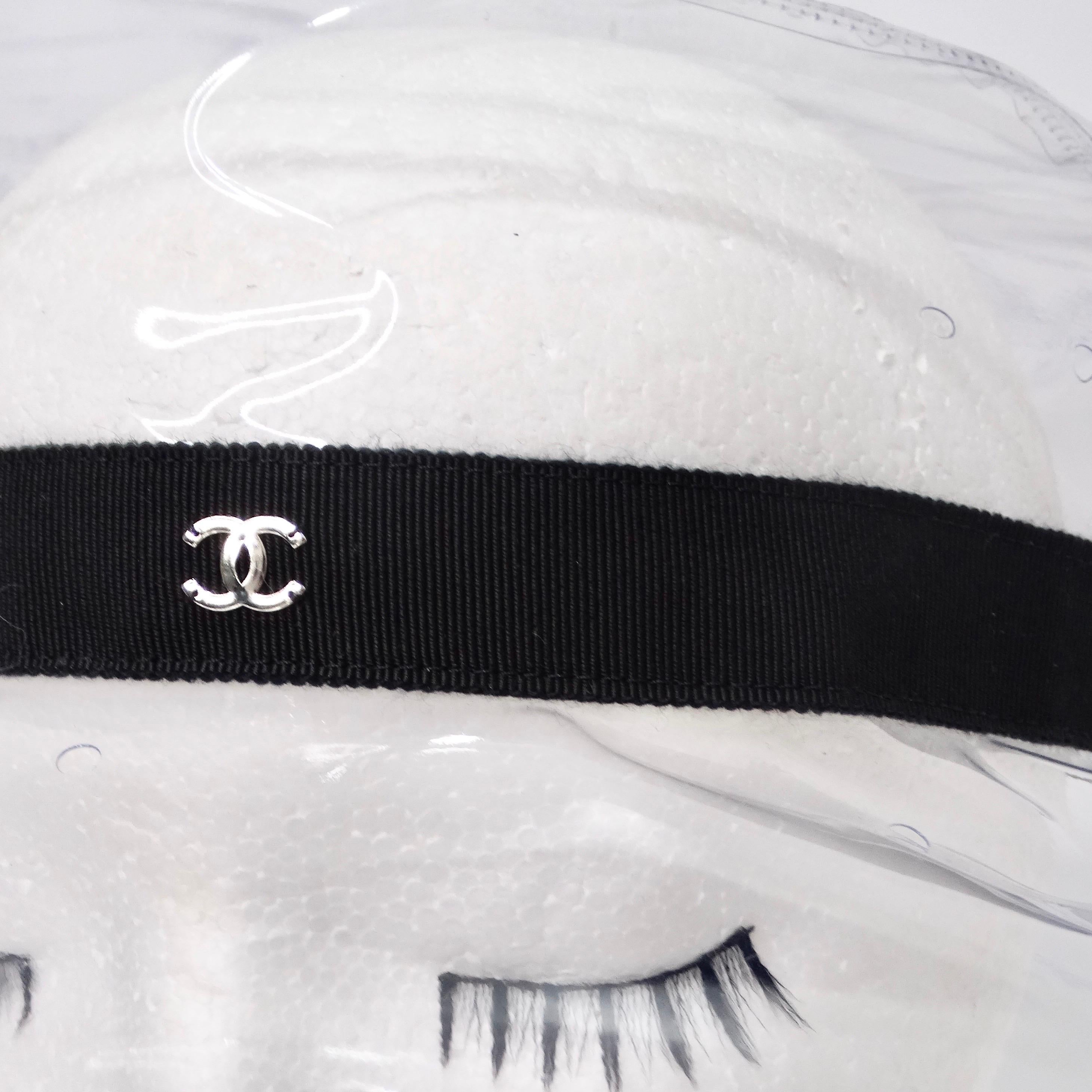 Chanel 2018 PVC Vinyl CC Cloche Transparent Hat For Sale 4