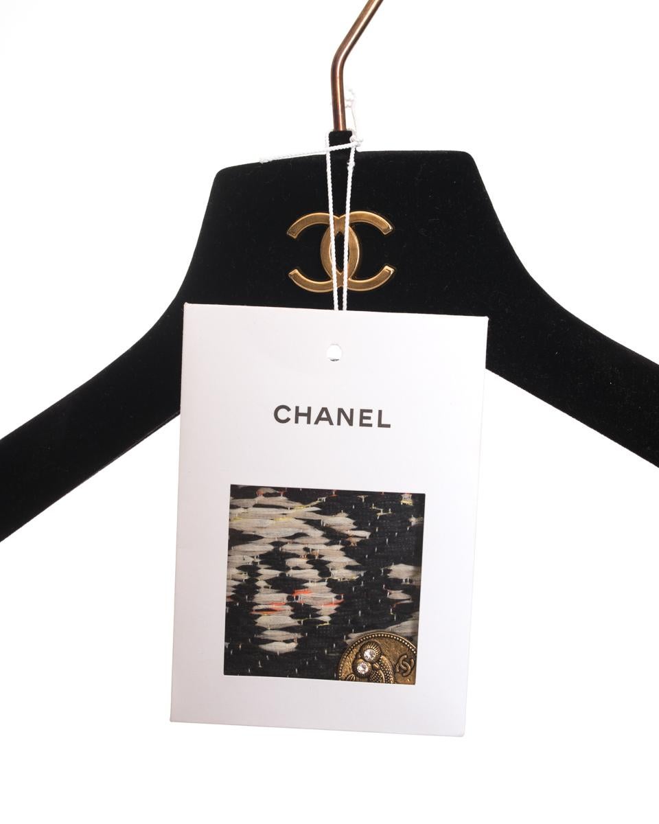 Chanel 2018 Resort Paris Greece Jacquard Runway Jacket - 38 5