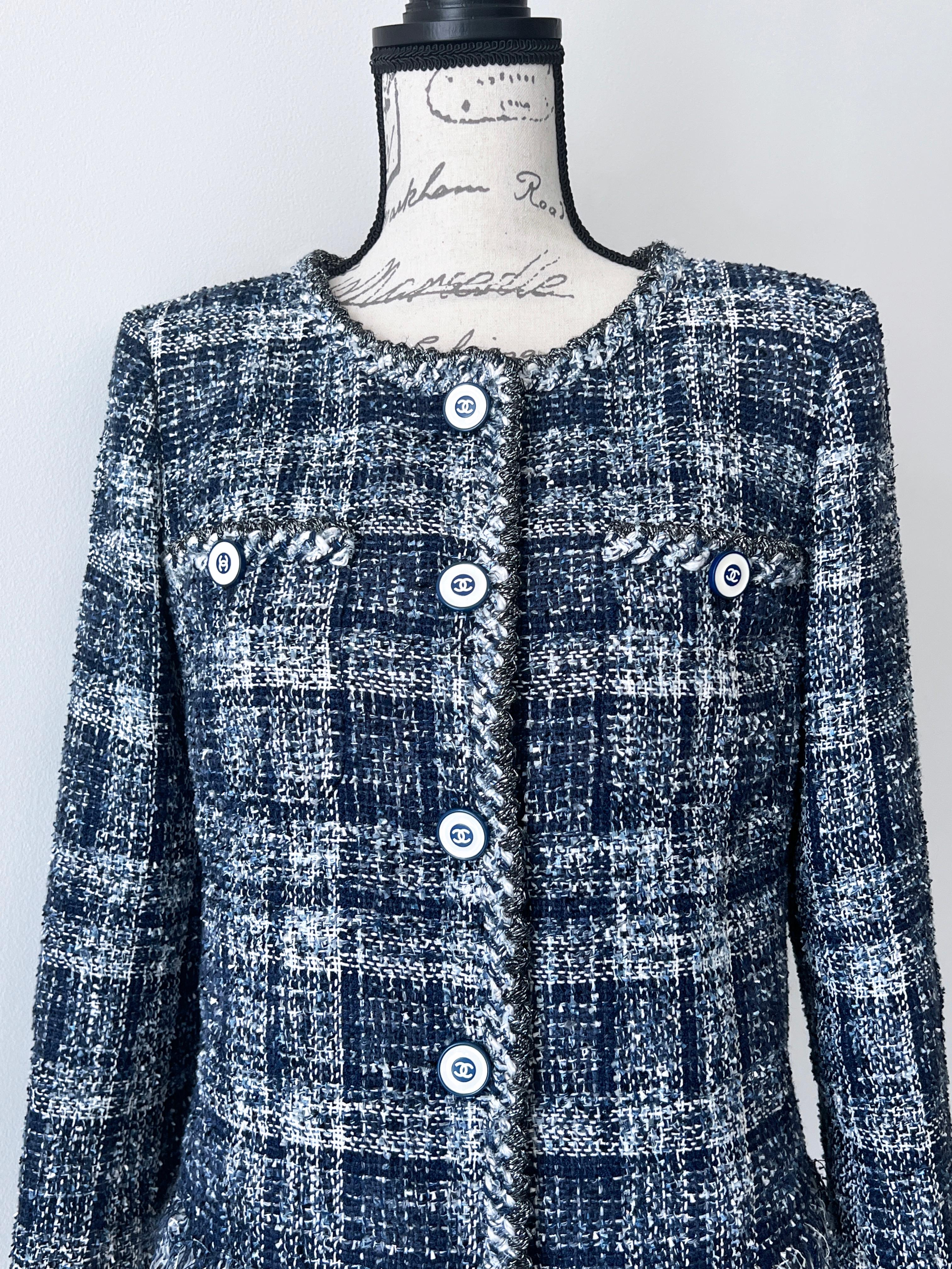 Chanel 2018 Style Icon Tweed Jacket In New Condition In Dubai, AE