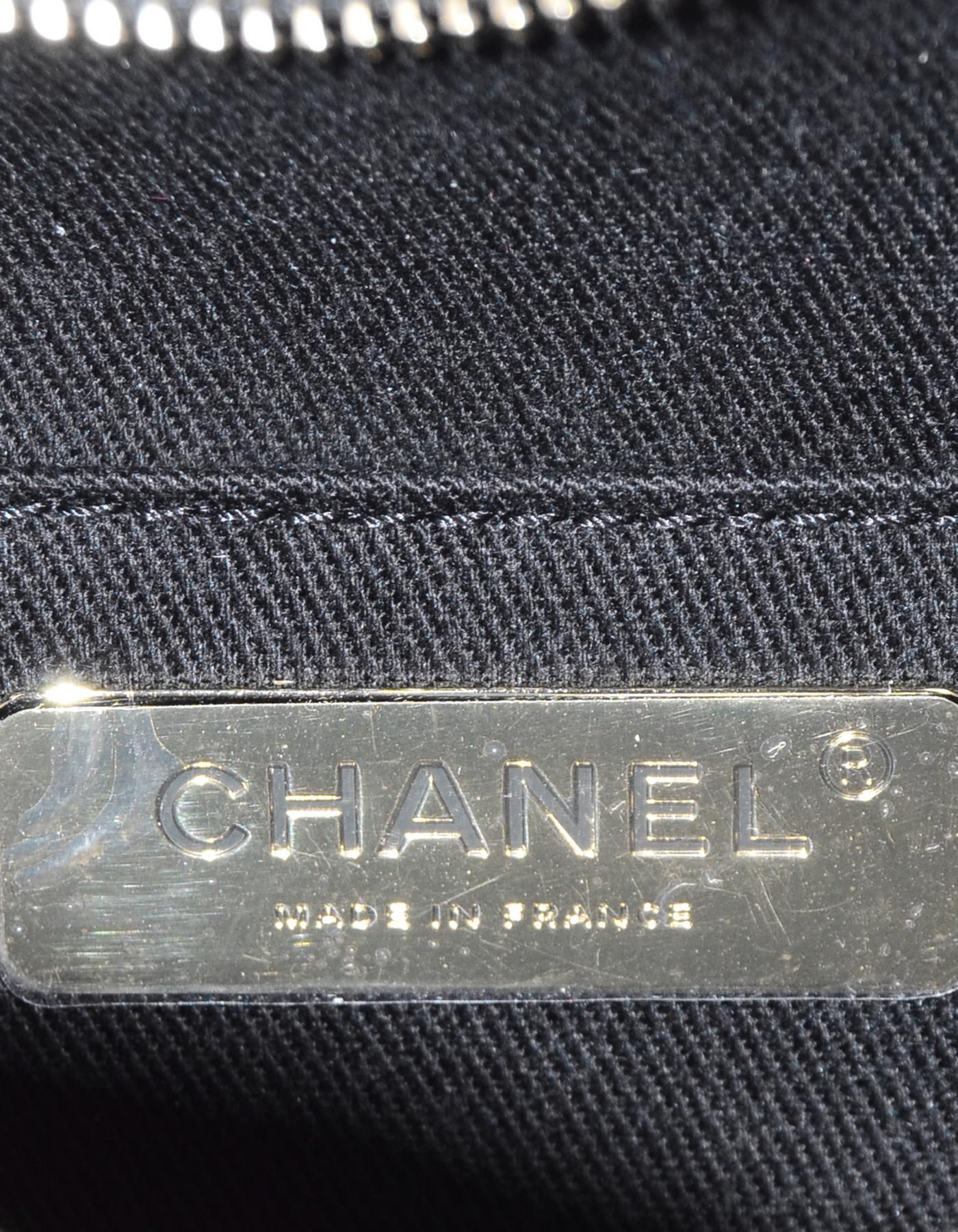 Chanel 2019 Black Caviar Grained Calfskin Quilted CC Waist Bag 1