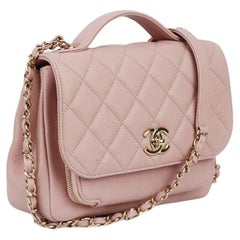 Chanel 2019 Business Affinity Small Quilted Leather Shoulder Bag