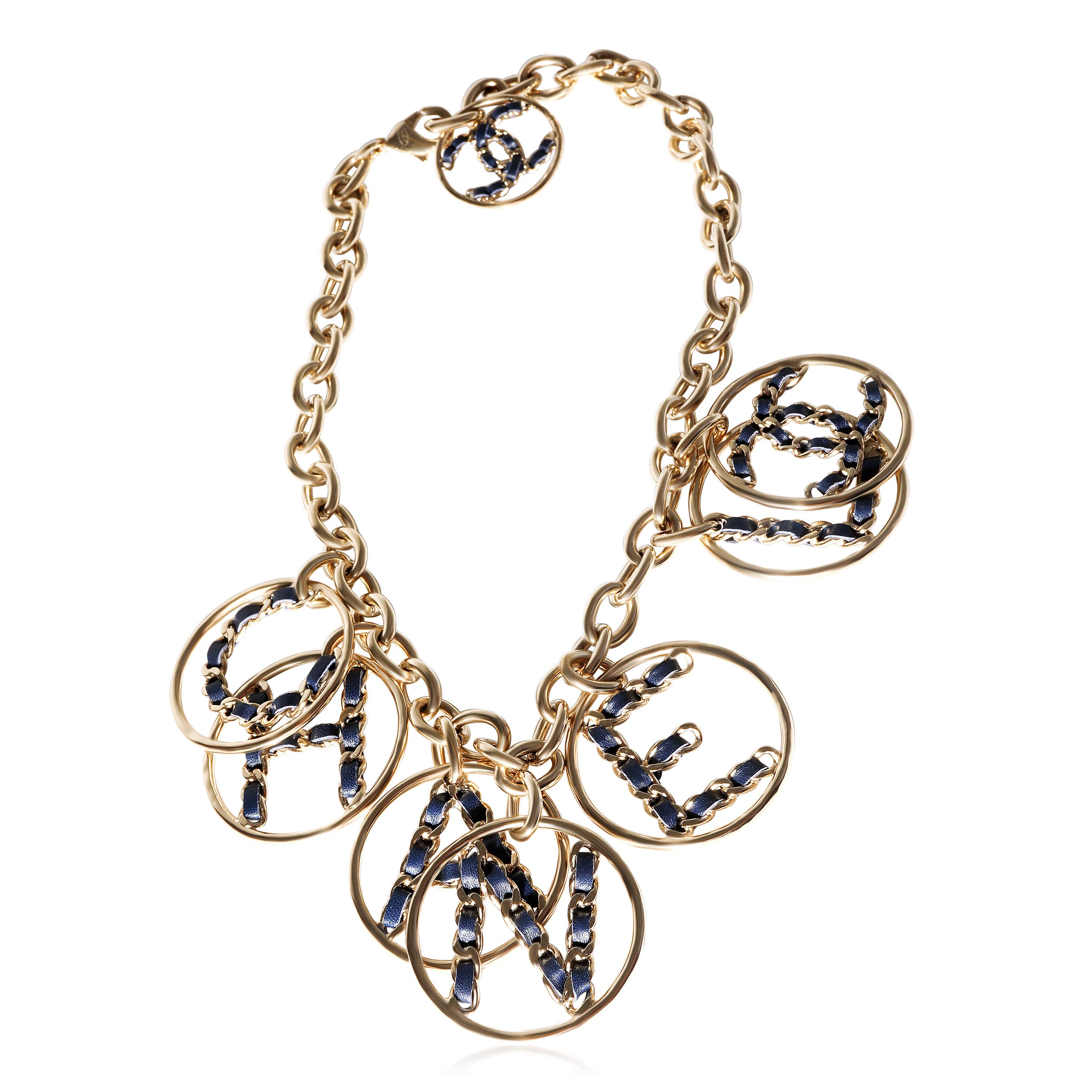 Chanel 2019 CC Leather Charm Gold Tone Necklace

PRIMARY DETAILS
SKU: 120301
Listing Title: Chanel 2019 CC Leather Charm Gold Tone Necklace
Condition Description: Retails for 1850 USD. In excellent condition. Chain is 18 inches in length.Comes with