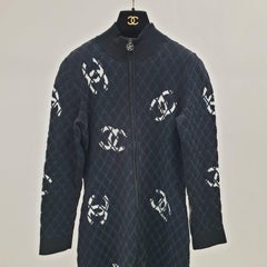 Chanel 2019 CC Logo Cashmere Jumpsuit