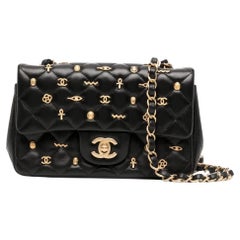 Chanel 2019 Classic Mini Flap Egyptian Amulet 