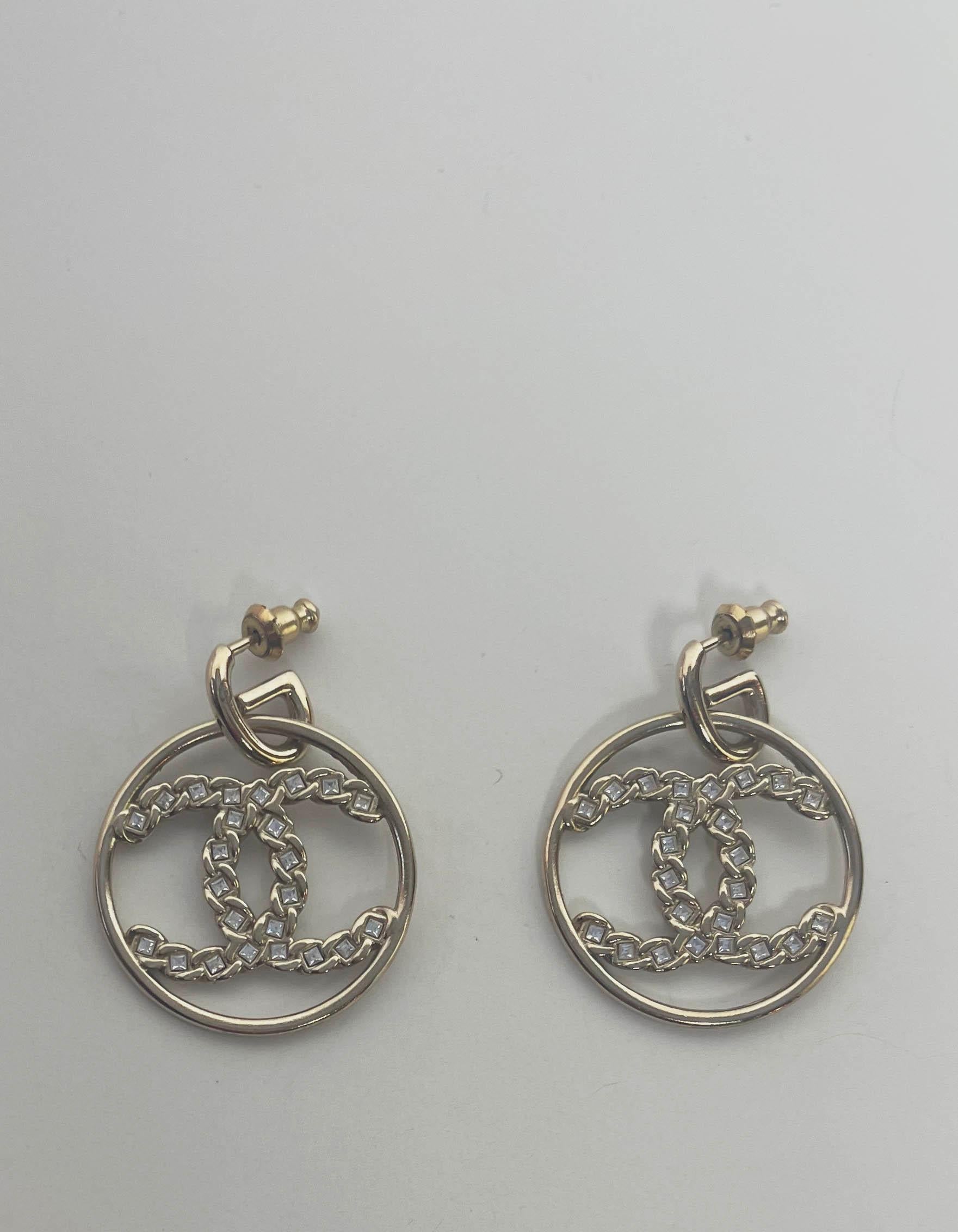 chanel hoop earrings 2019
