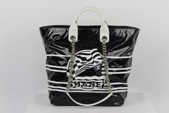 Chanel 2019 La Pausa Bay Small Coated Canvas And Leather Tote Bag