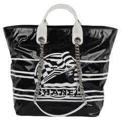 Chanel Black & White Vinyl La Pausa Camera Bag, myGemma